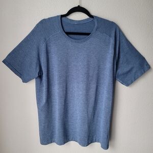 Lululemon Metal Vent Tech Short Sleeve Athletic Tee Movement Is Medicine XXLarge